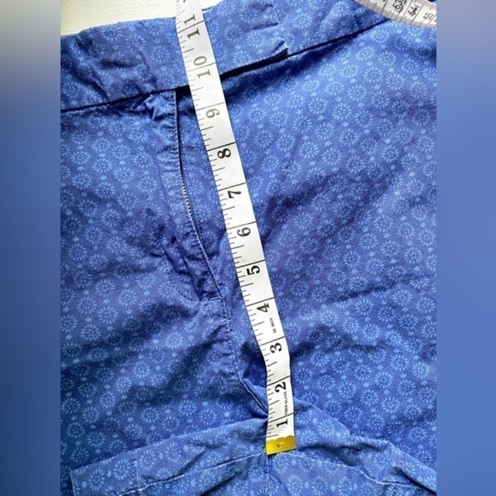 Izod Blue Casual Shorts with Muted‎ Print - Picture 5 of 9